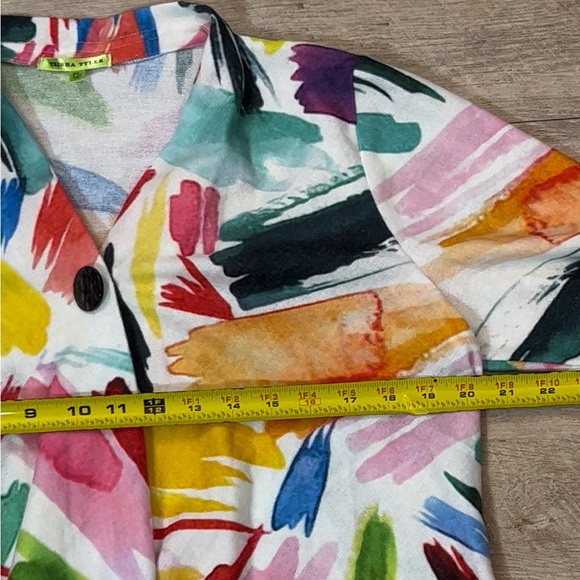 NWT Trisha Tyler 1 Button Cardigan Sweater Size PL - Picture 6 of 8